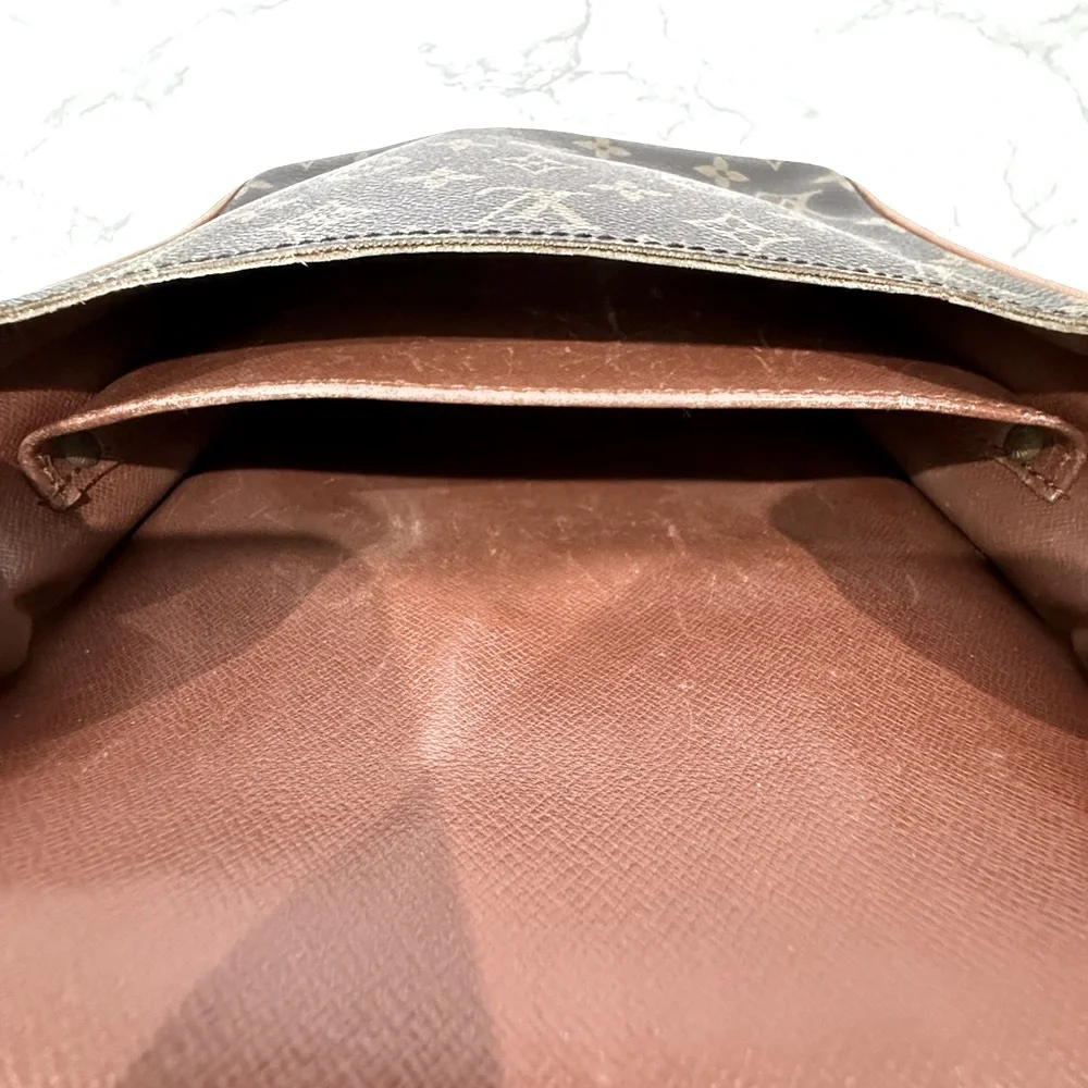 Louis Vuitton Cartouchière MM Crossbody Bag – Vintage Monogram 1982 + COA - Picture 8 of 16